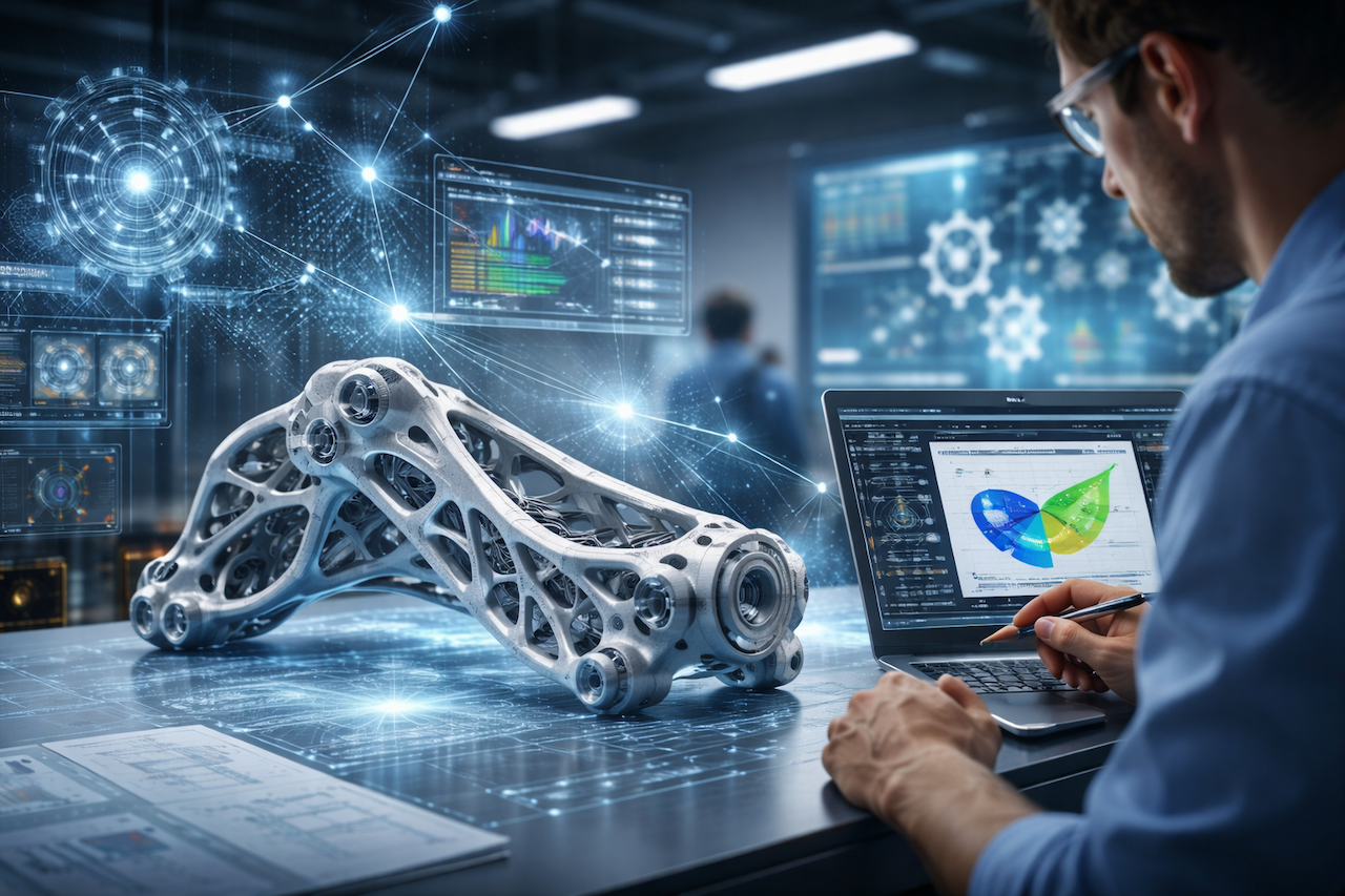 Design generativo applicato alla progettazione industriale con intelligenza artificiale