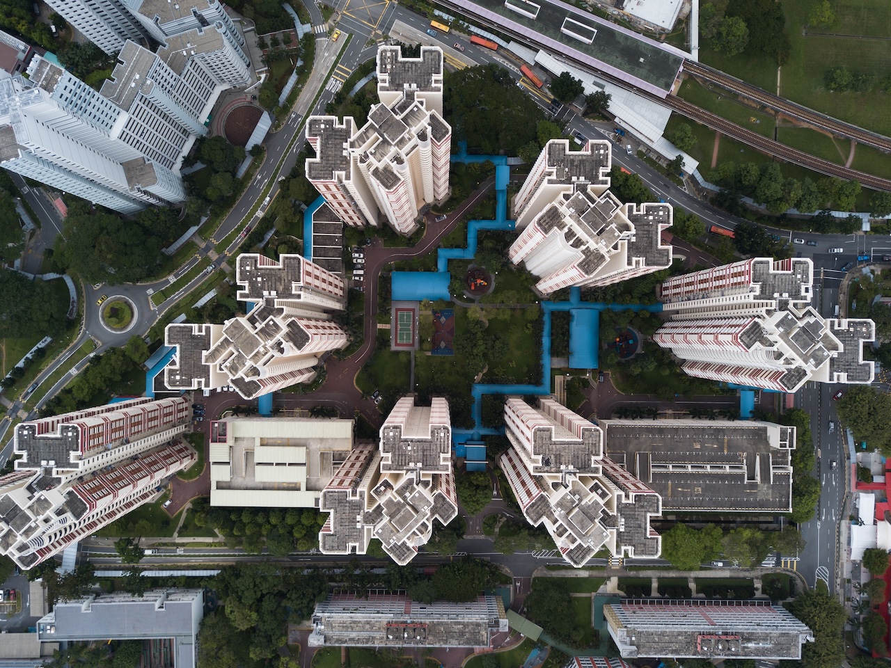 Modello BIM georeferenziato inserito nel contesto urbano